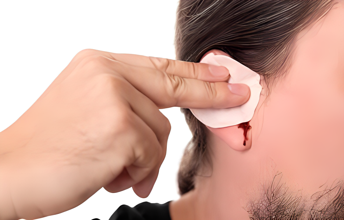 Kodėl kraujuoja iš ausies ir kaip ją gydyti?