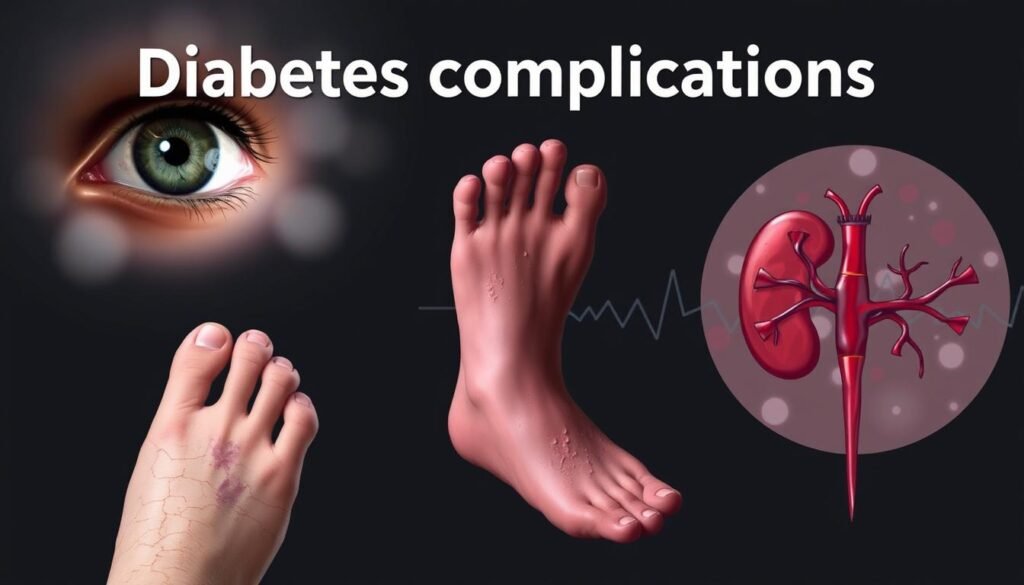 diabeto komplikacijos