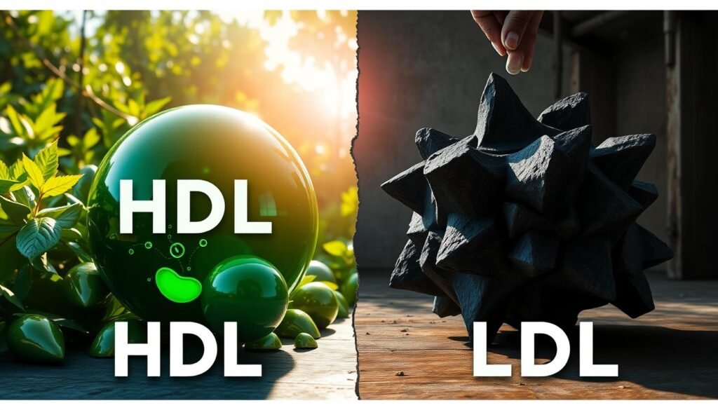 HDL ir LDL cholesterolis