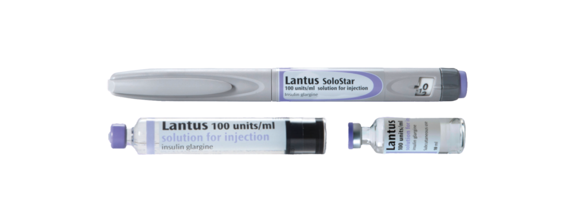 Insulinas glarginas: vartojimas, šalutiniai poveikiai, sąveika