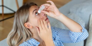 Ar sausos akys gali sukelti dvejinimąsi?