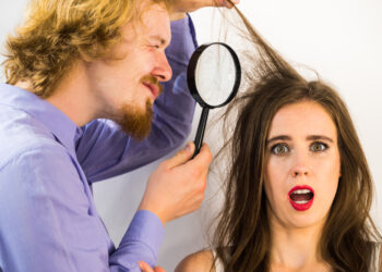 Ar galvos utėlės gali gyventi barzdoje?