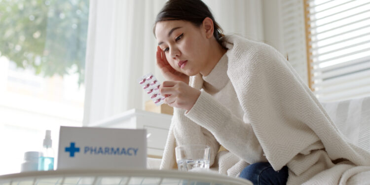 Migrenos pagalbos priemonių rinkinys