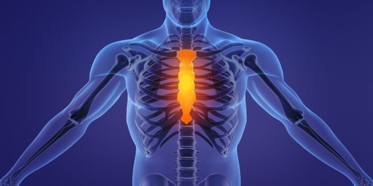 Ar mano krūtinkaulis sumuštas?