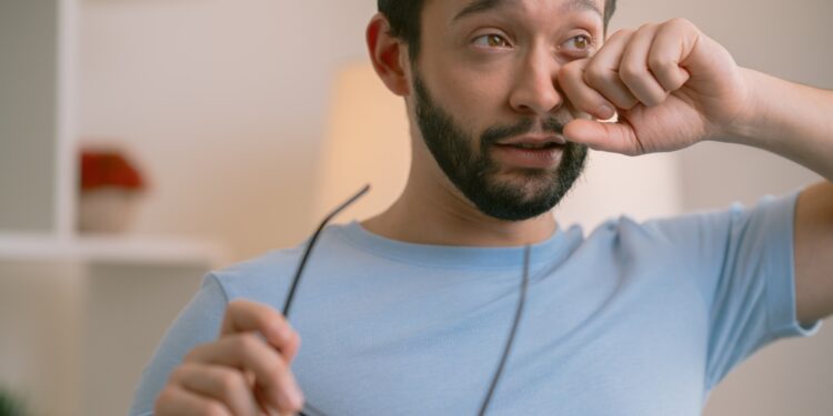 Sausų akių sindromo eiga