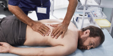 Nugaros skausmas gulint