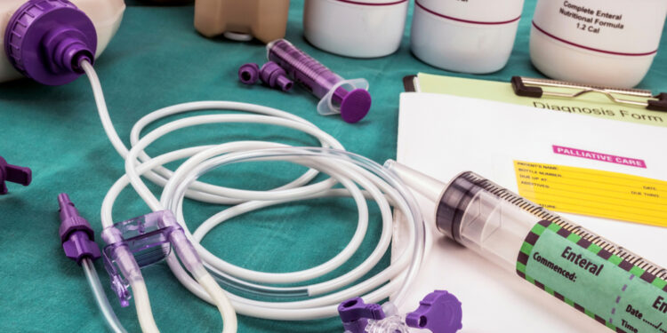 Maitinamojo vamzdelio įvedimas (gastrostomija)