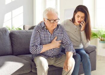 Kraujospūdžio pokyčiai širdies smūgio metu