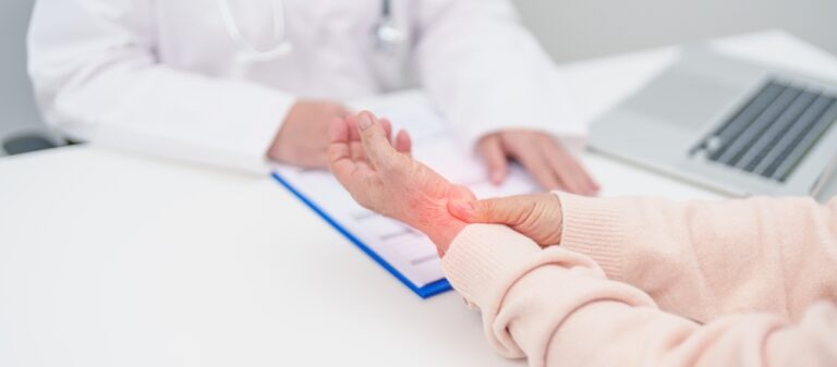Podagros diagnozė