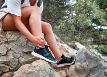 Skausmas čiurnoje vaikštant