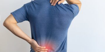 **Klubinio–juosmens bursos uždegimo simptomų atpažinimas**